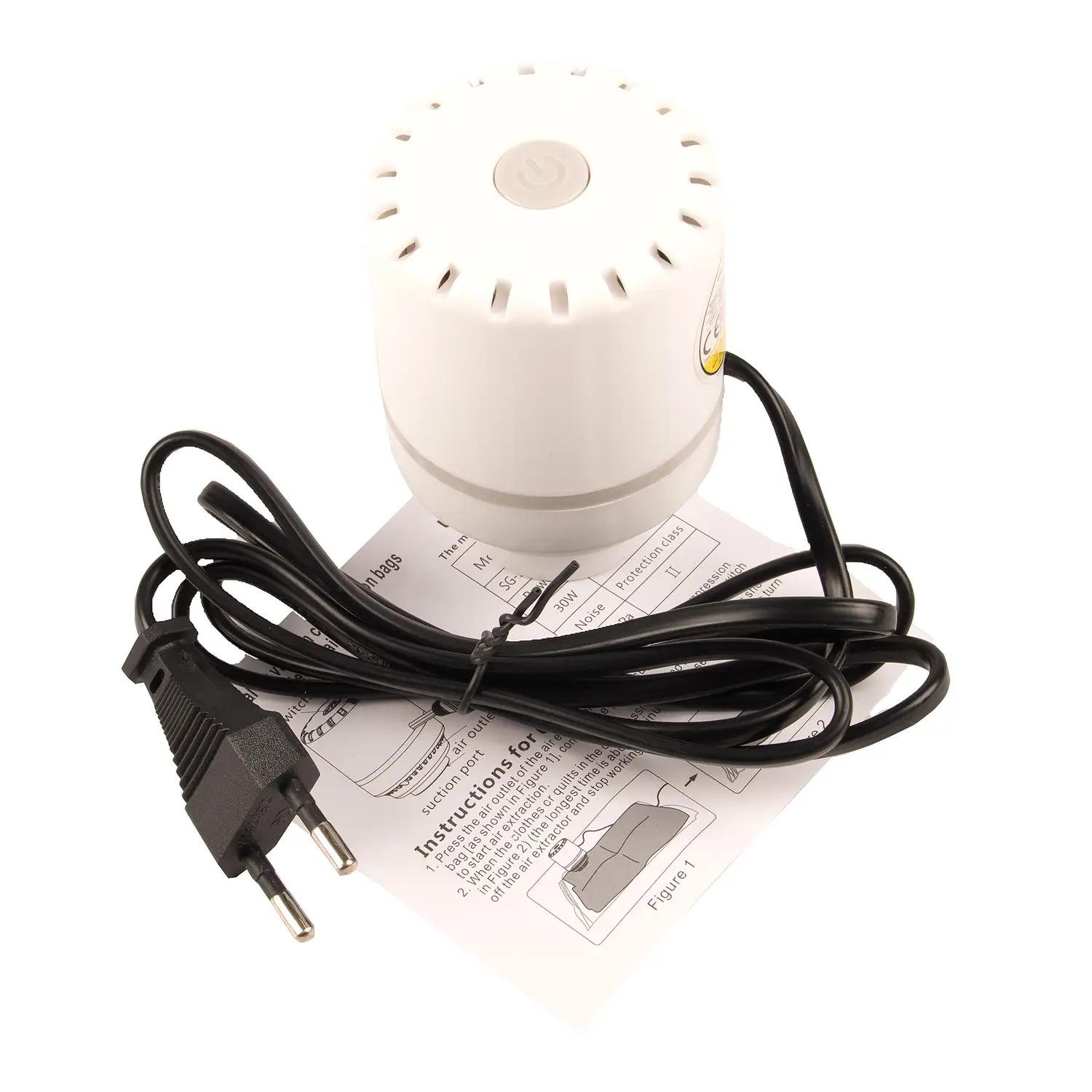 Насос електричний для вакуумних пакетів Electric air pump Білий (1010581-White) - фото 4