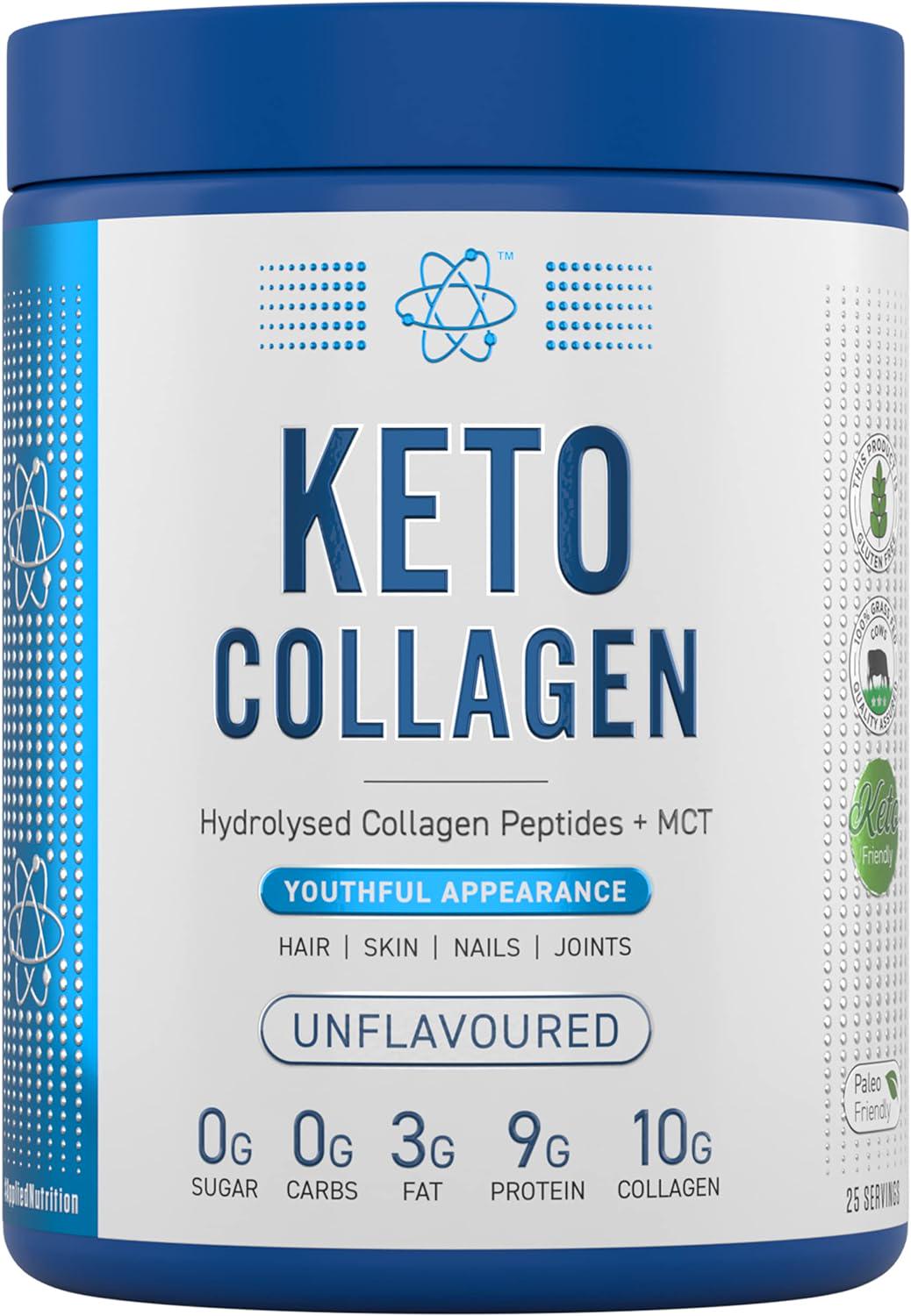 Коллаген Applied Nutrition Keto Protein Powder Hydrolysed Collagen Peptides 325 г Коллаген Applied Nutrition Keto Protein Powder Hydrolysed Collagen Peptides 325 г