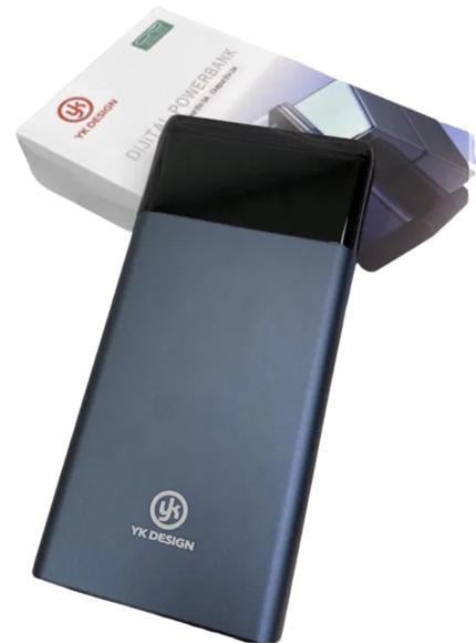 Повербанк YK Design XC90 9386 20000 mAh Сріблястий (4501149) Повербанк YK Design XC90 9386 20000 mAh Сріблястий (4501149)