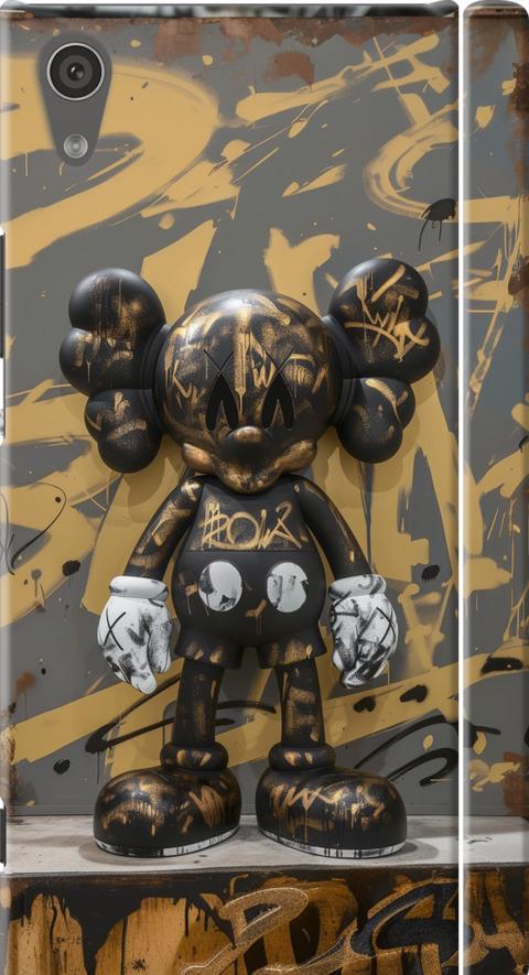 Чехол на Sony Xperia XA1 G3112 Bronze kaws (6097m-964-42517)