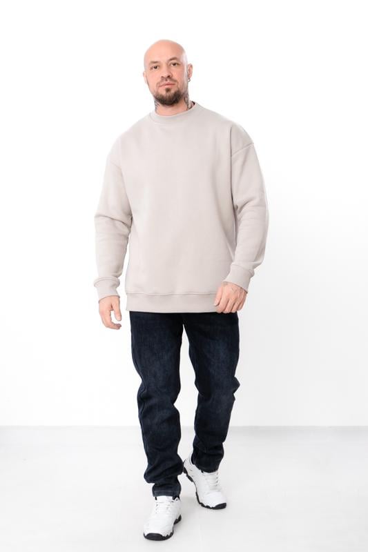 Джинси чоловічі зимові Носи Своє на флісі завуженого крою плюс сайз р. 34 Темно-синій (17221) - фото 4