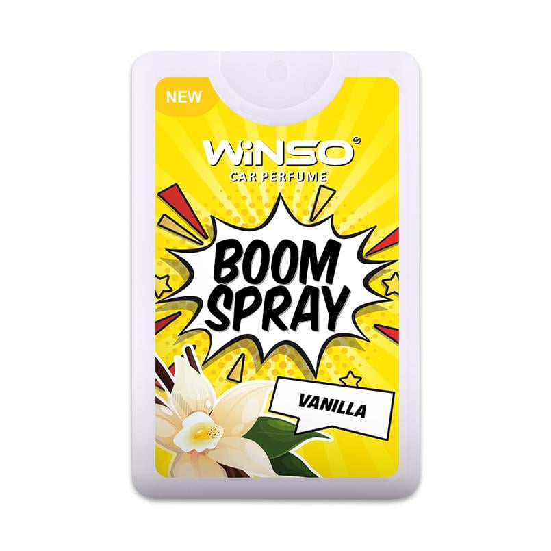 Ароматизатор WINSO BOOM Spray Vanilla спрей 18 мл (992200)