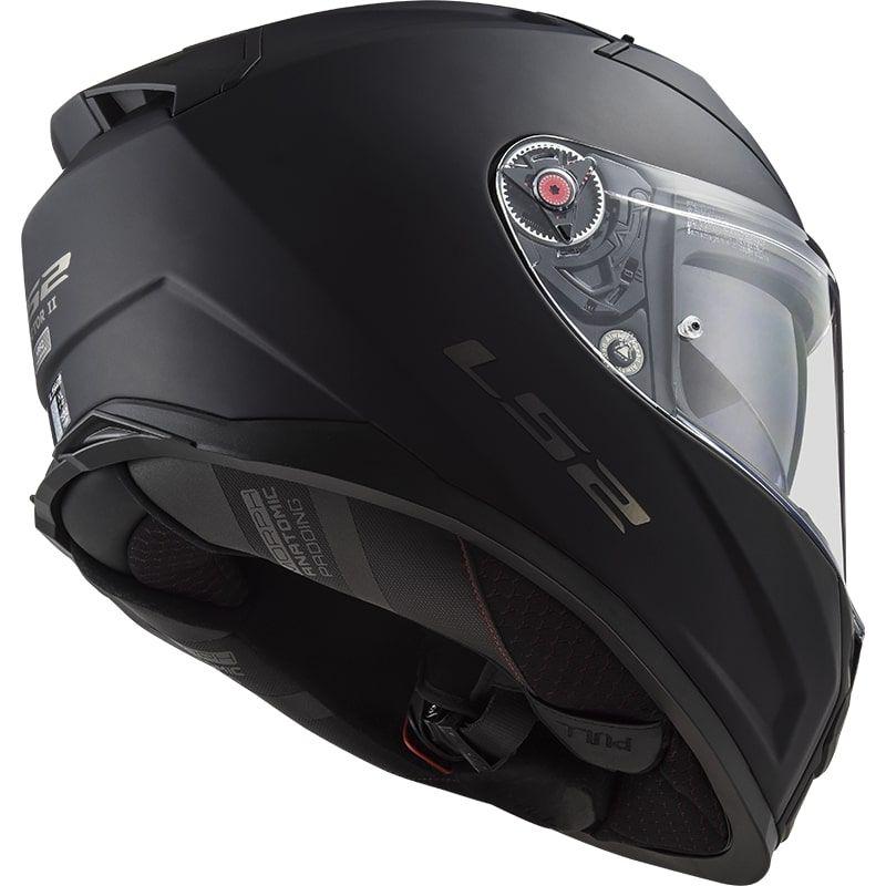 Мотошлем LS2 FF811 Vector 2 Solid S Matt Black (24709) - фото 6