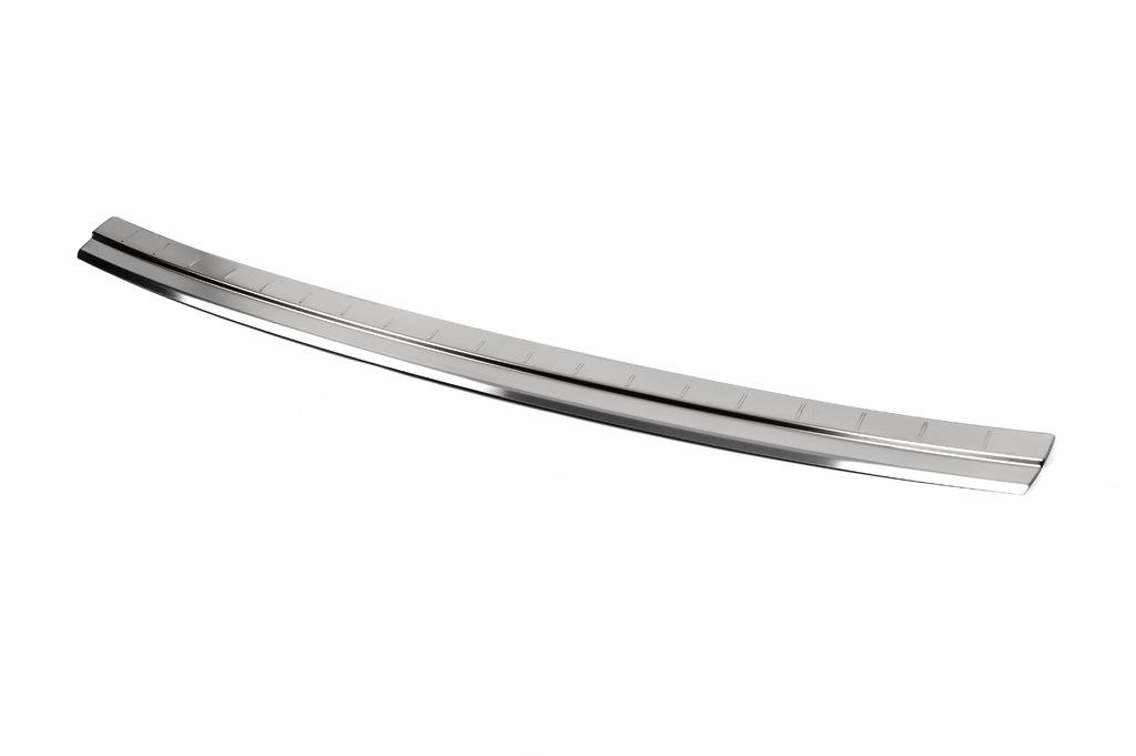 Накладка на задний бампер Omsa Line для Audi Q7 2015- гг. нержавеющая сталь Хром