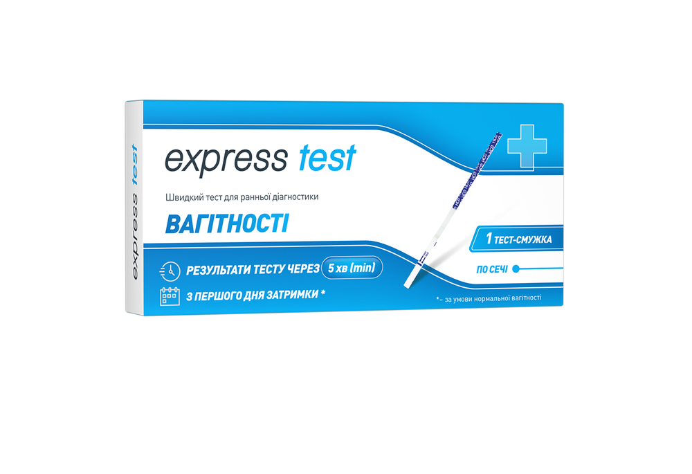 Тест-полоска на беременность Express Test №1 (COM04845)