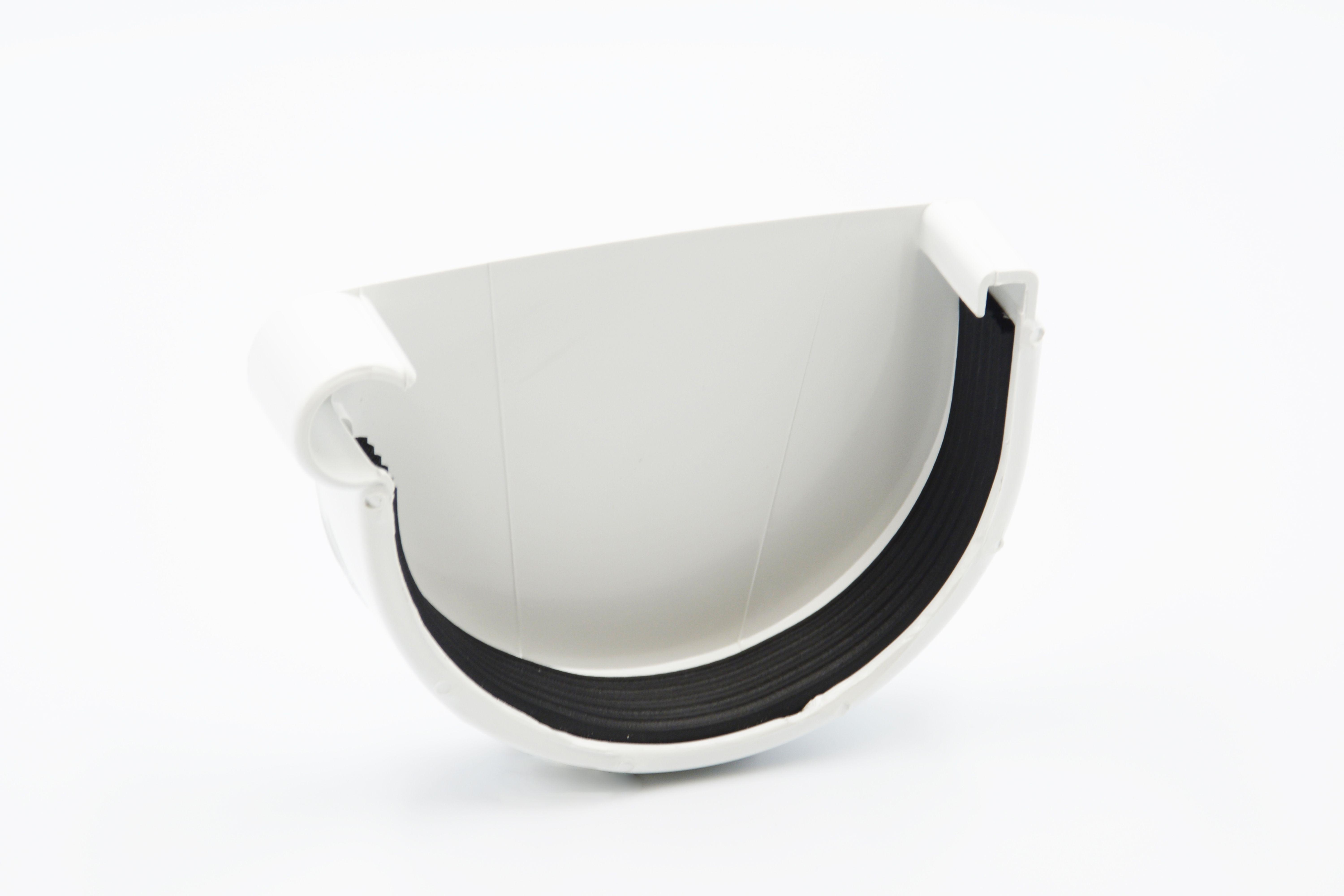 Заглушка ринви ліва RAINWAY D 90 Білий RAL 9003 (10.090.05.001.RW) Заглушка ринви ліва RAINWAY D 90 Білий RAL 9003 (10.090.05.001.RW)