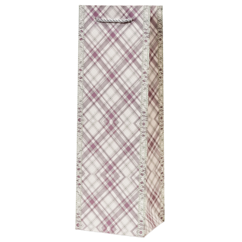 Подарунковий пакет під пляшку Stenson Simple 12x9x36 cм Red (R95017) - фото 1 Подарунковий пакет під пляшку Stenson Simple 12x9x36 cм Red (R95017) - фото 1