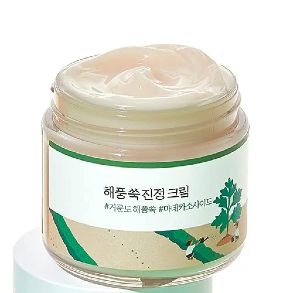 Заспокійливий крем ROUND LAB MUGWORT Calming Cream 80 мл (10461554) - фото 4