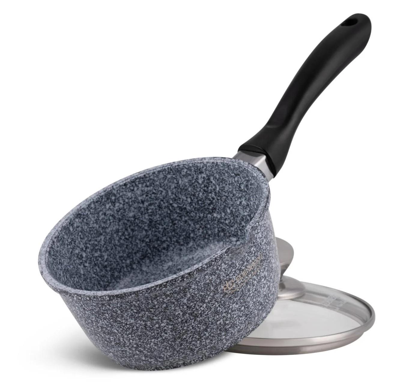 Ківш Edenberg EB-8043 з кришкою 1,3 л 16 см - фото 2 Ківш Edenberg EB-8043 з кришкою 1,3 л 16 см - фото 2