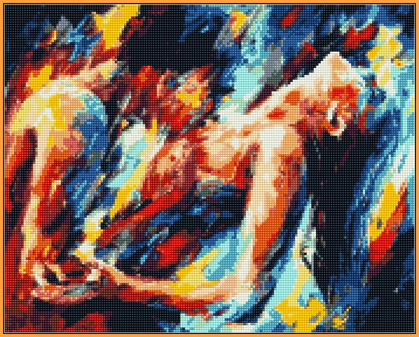 Алмазная мозаика Babylon Страсть 40x50 см (ST2209)