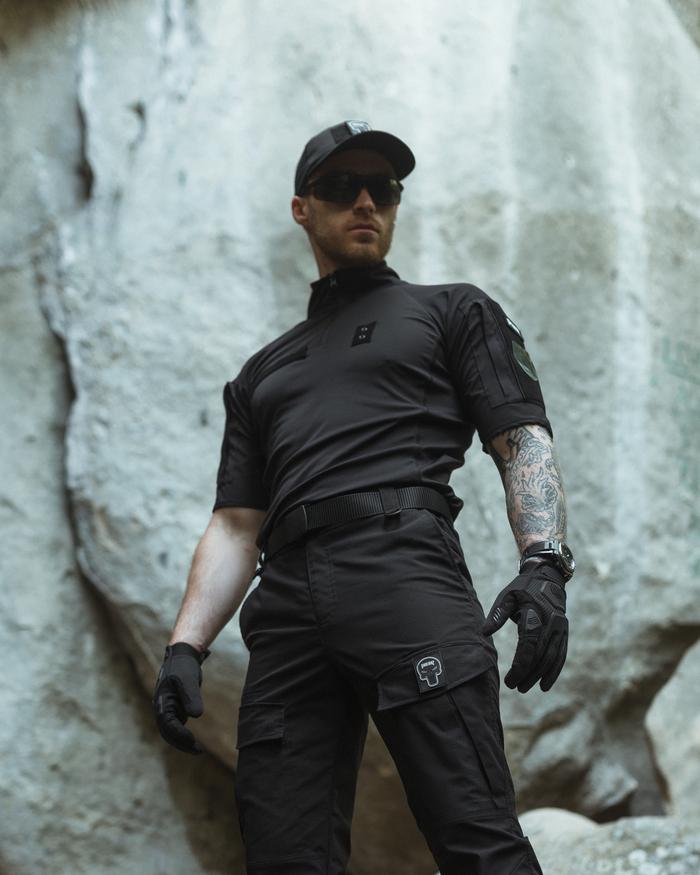 Футболка тактеческая мужская Bezet Combat XL Черный (9484)