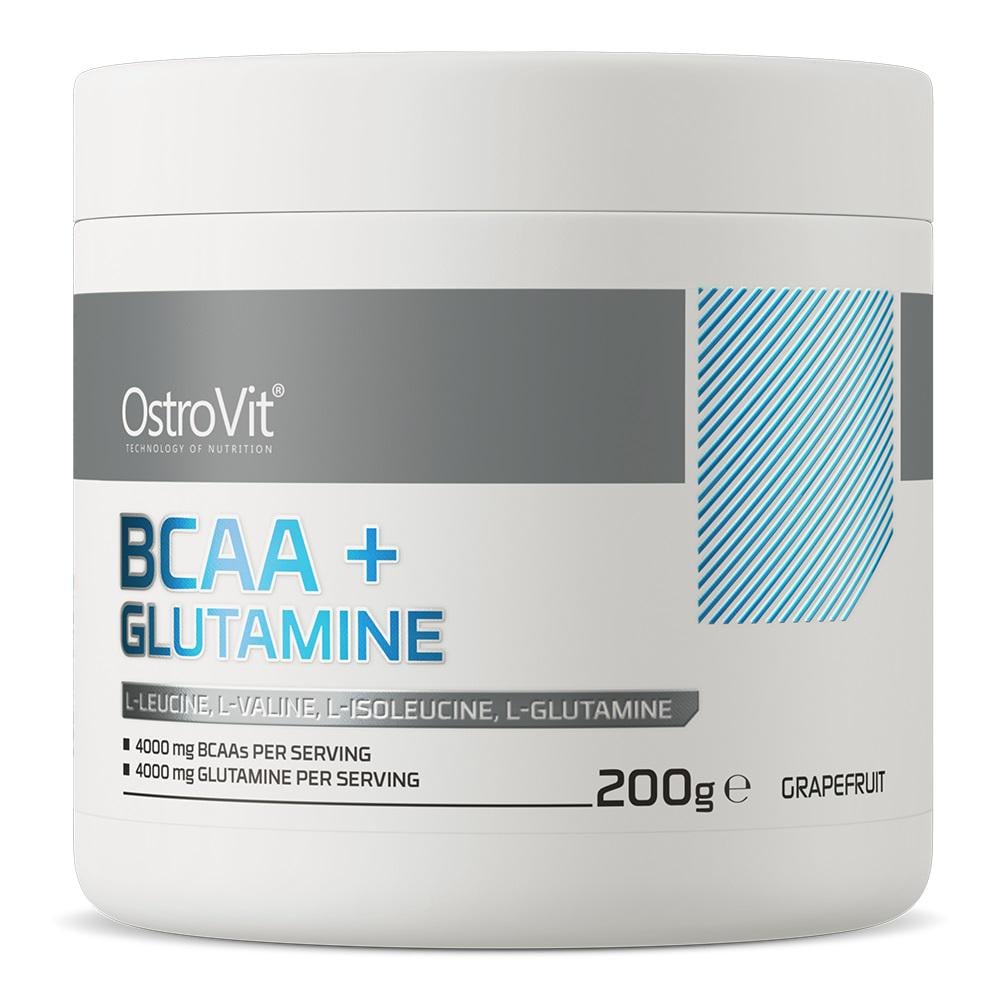 Аминокислоты Ostrovit BCAA/Glutamine 200 г (000026236)