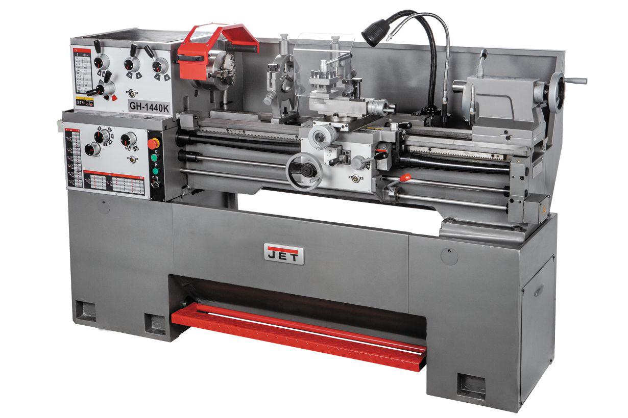 Станок токарно-винторезный по металлу универсальный JET 400 В GH-1440K DRO
