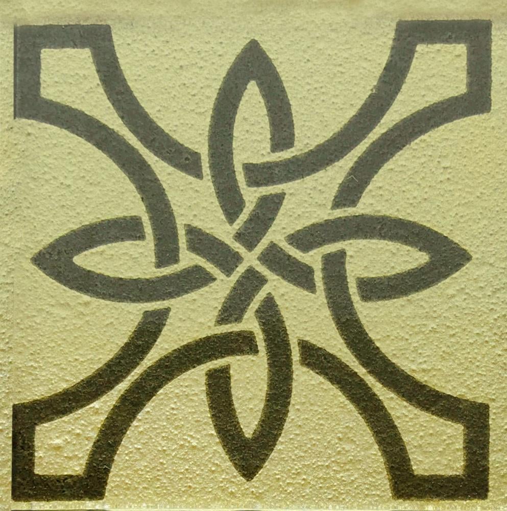 Тако скляне Kotto Ceramica GTР 7302 TEMPLAR Beige Gold 73x73x8 см (20459174)