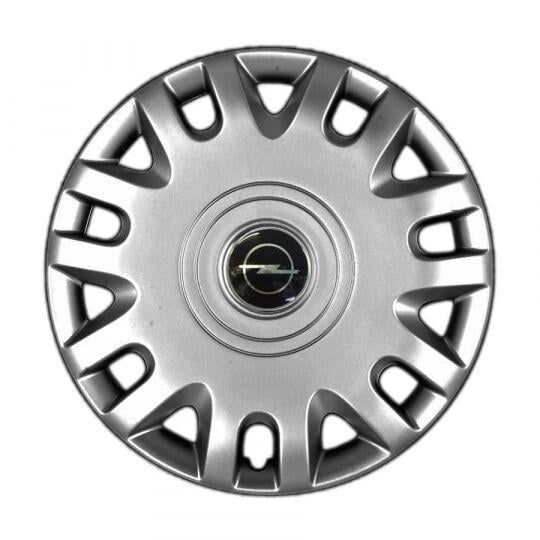 Автомобильные колпаки SKS 333 R15 с логотипом Opel 4 шт. Серебристый