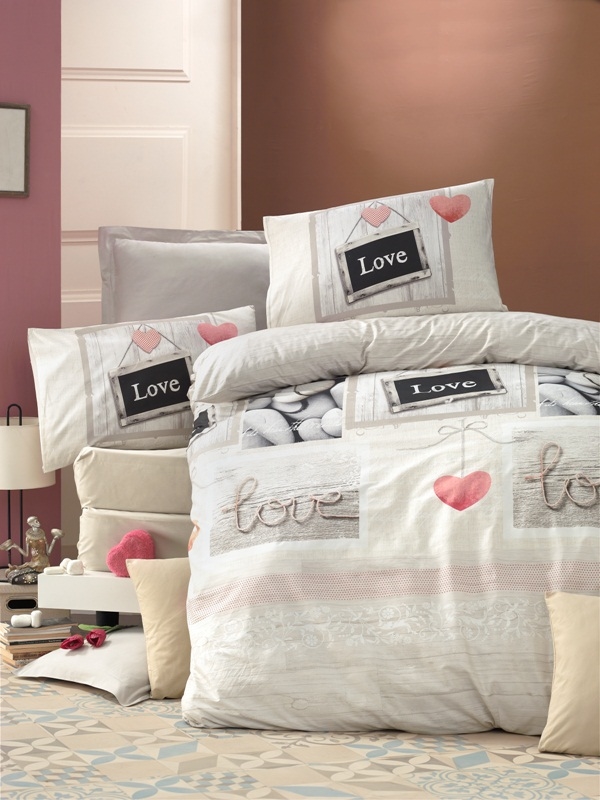 Комплект постельного белья Lighthouse Ranforce Romantique 200х220 см/50х70 см 2 шт.