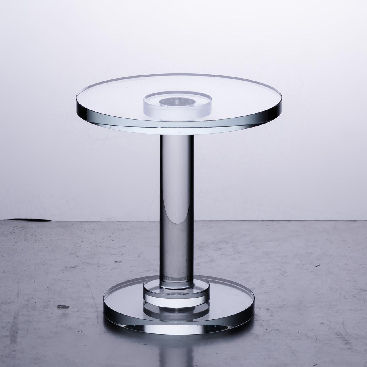 Тортівниця скляна HP-4-89L на високій ніжці кругла підставка для торта/капкейків 30x70 см (6952) - фото 5 Тортівниця скляна HP-4-89L на високій ніжці кругла підставка для торта/капкейків 30x70 см (6952) - фото 5