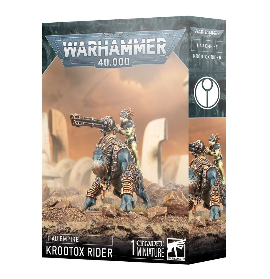 Набор миниатюр Games Workshop T'Au Empire: Krootox Rider (56-54)