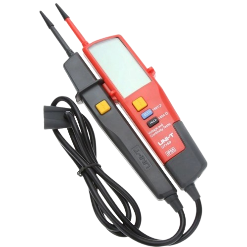 Тестер напряжения UNI-T UT18D для проверки электрических сетей и оборудования Красный (33087688)