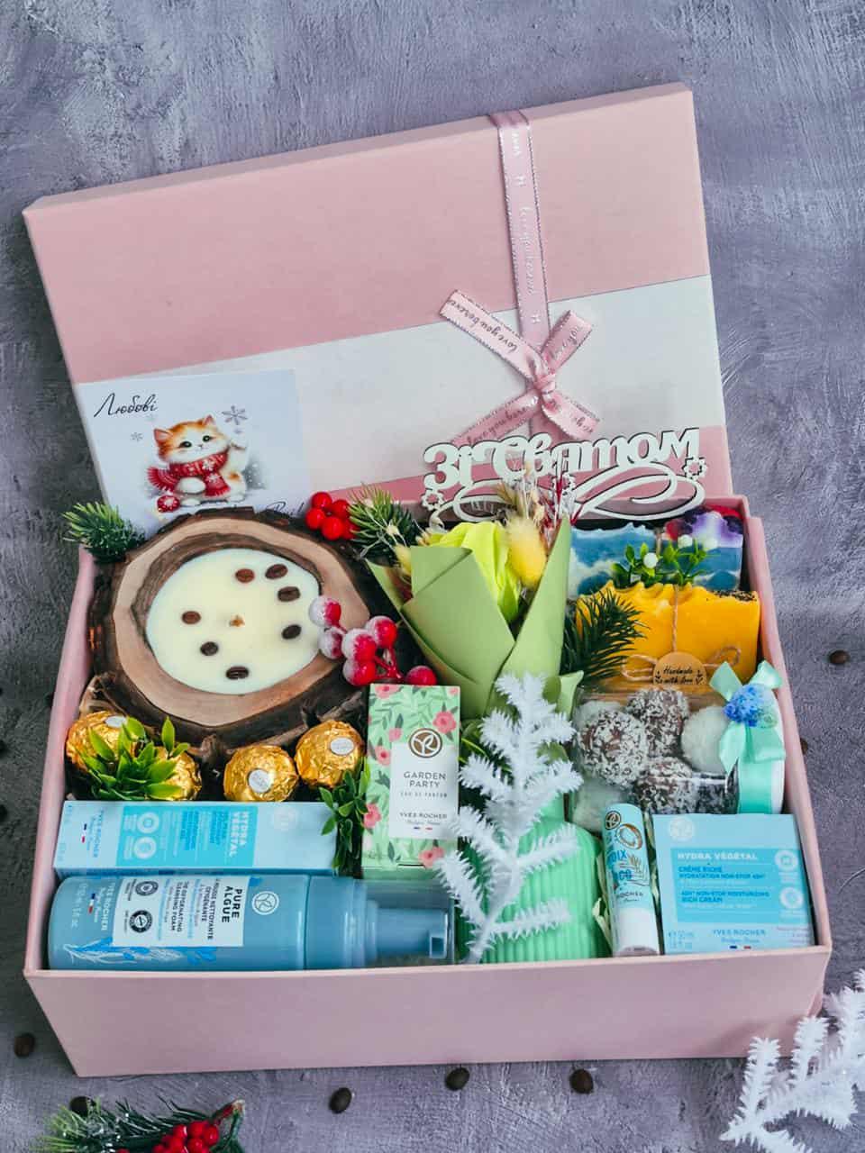 Подарунковий набір для жінки преміум новорічний (2826402378) - фото 7