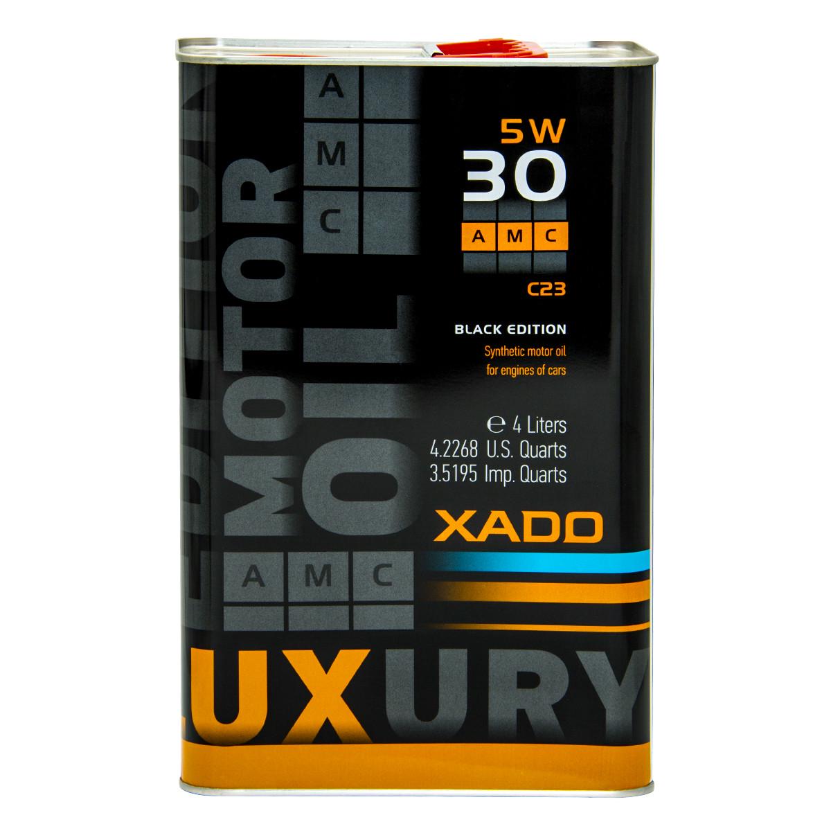 Моторна олива XADO Atomic Oil 5W-30 С23 AMC Black Edition синтетична 4 л