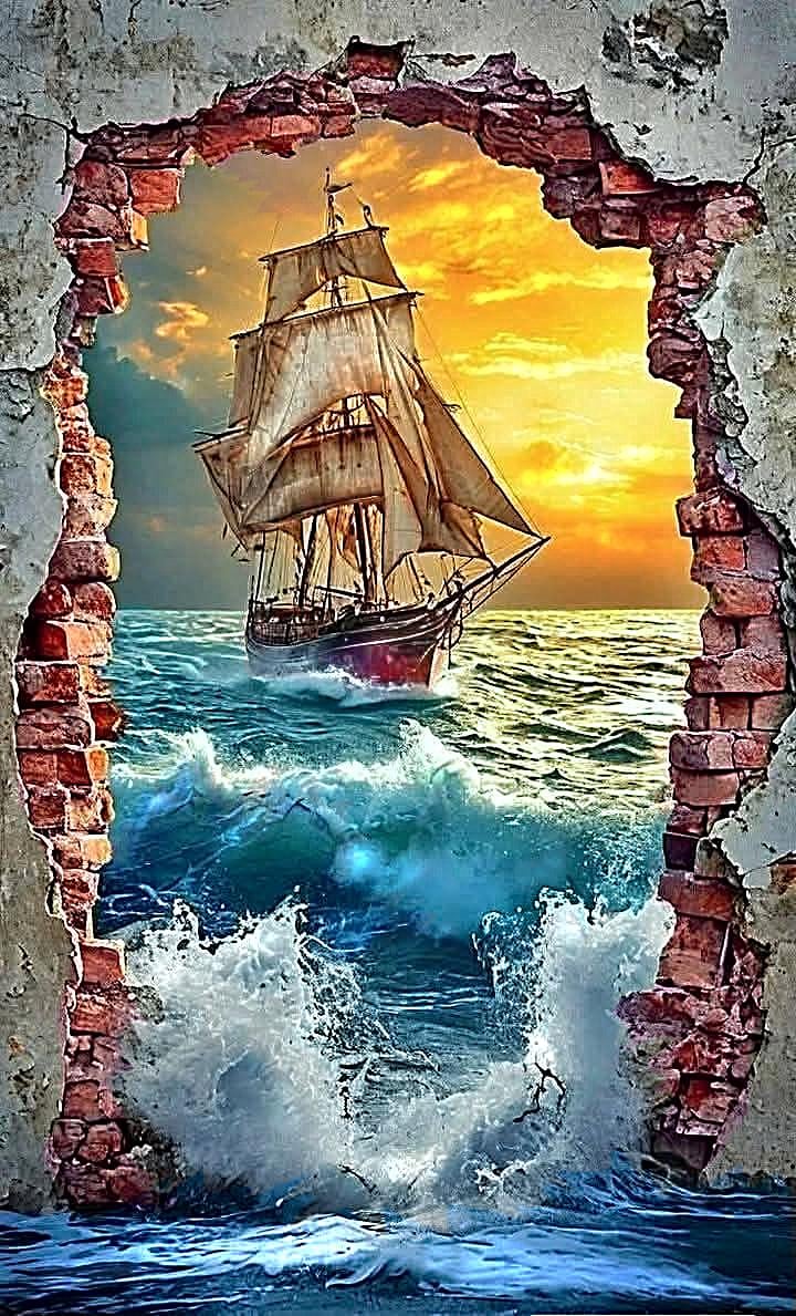 Набор алмазной мозаики АлМазка За гранью квадратные алмазы без подрамника 40x65 см (АлМ-281)