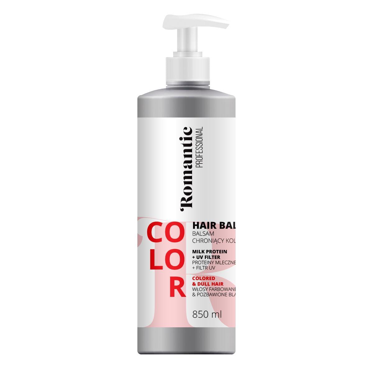 Бальзам для окрашенных волос Romantic Professional Color с молочными протеинами 850 мл (8606050)