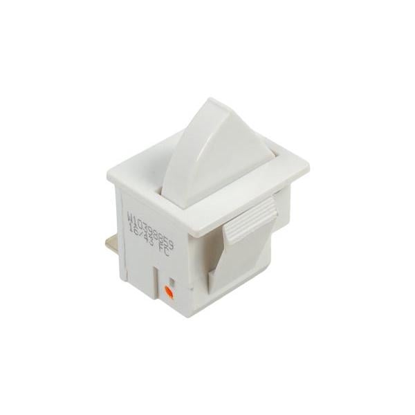 Вимикач світла W10398859 для холодильника Whirlpool (481010398859)