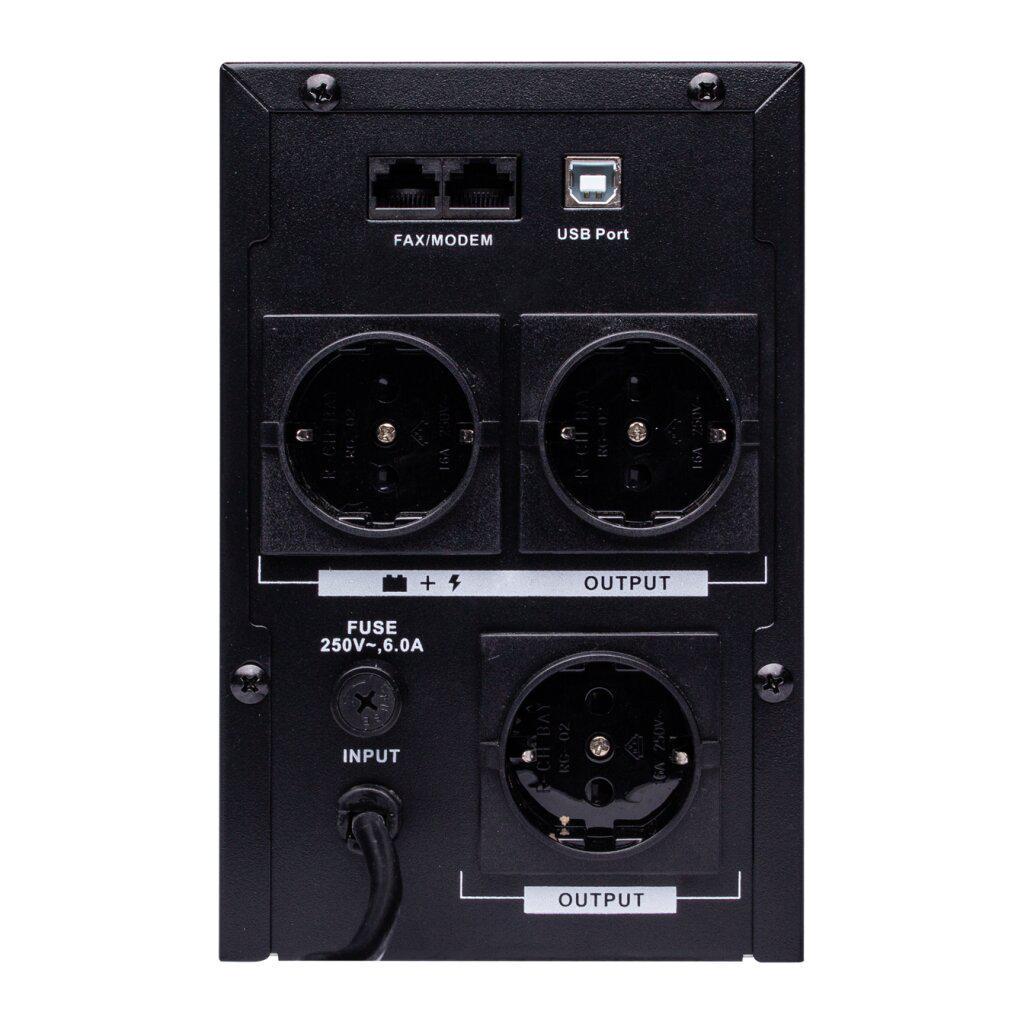 ДБЖ лінійно-інтерактивний LogicPower LPM-U1250VA з правильною синусоїдою 875W (LP-4986) - фото 2 ДБЖ лінійно-інтерактивний LogicPower LPM-U1250VA з правильною синусоїдою 875W (LP-4986) - фото 2