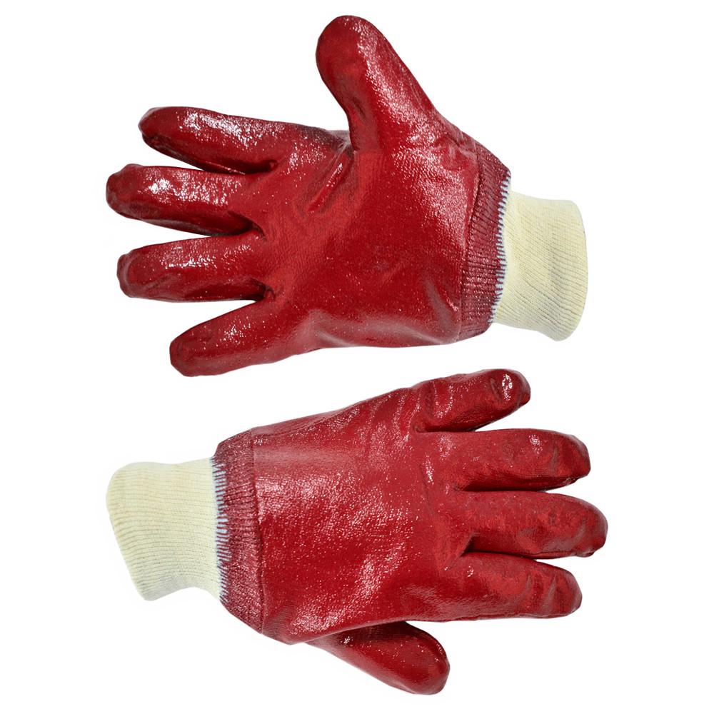 Рукавички гумові маслостійкі з манжетом 27 см (716-201)