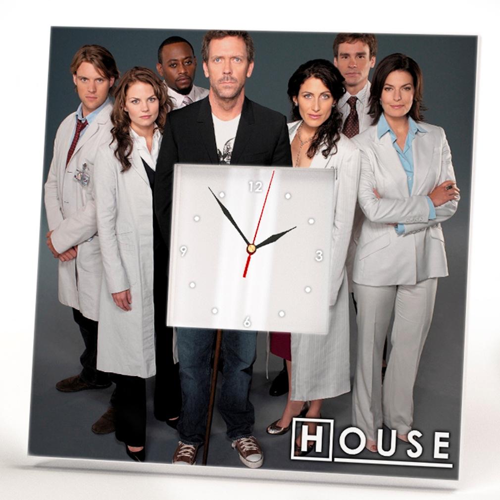 Часы "Сериал Доктор Хаус" 260x260 мм (C00983)