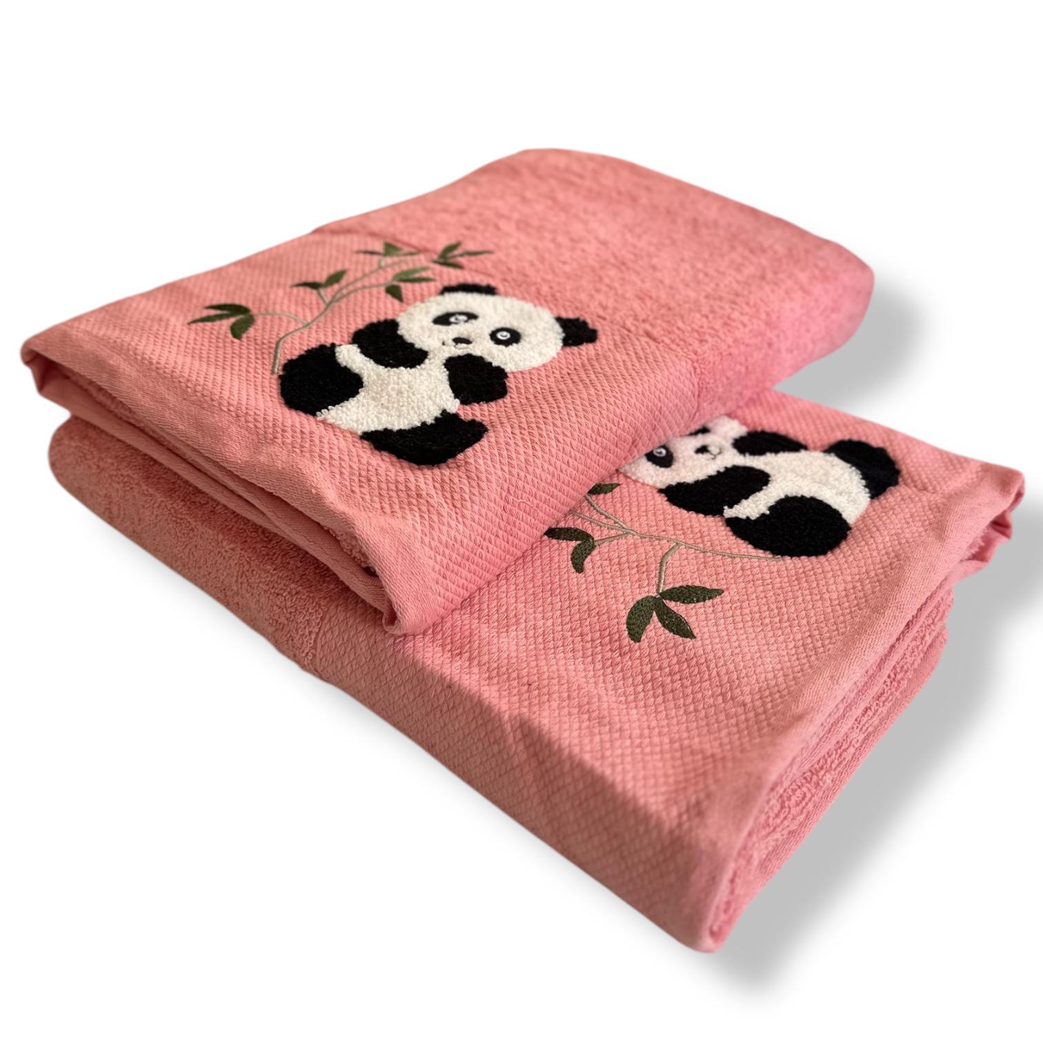 Рушник махровий Malloory Home 70x140 см Рожевий (8136-2) - фото 2 Рушник махровий Malloory Home 70x140 см Рожевий (8136-2) - фото 2