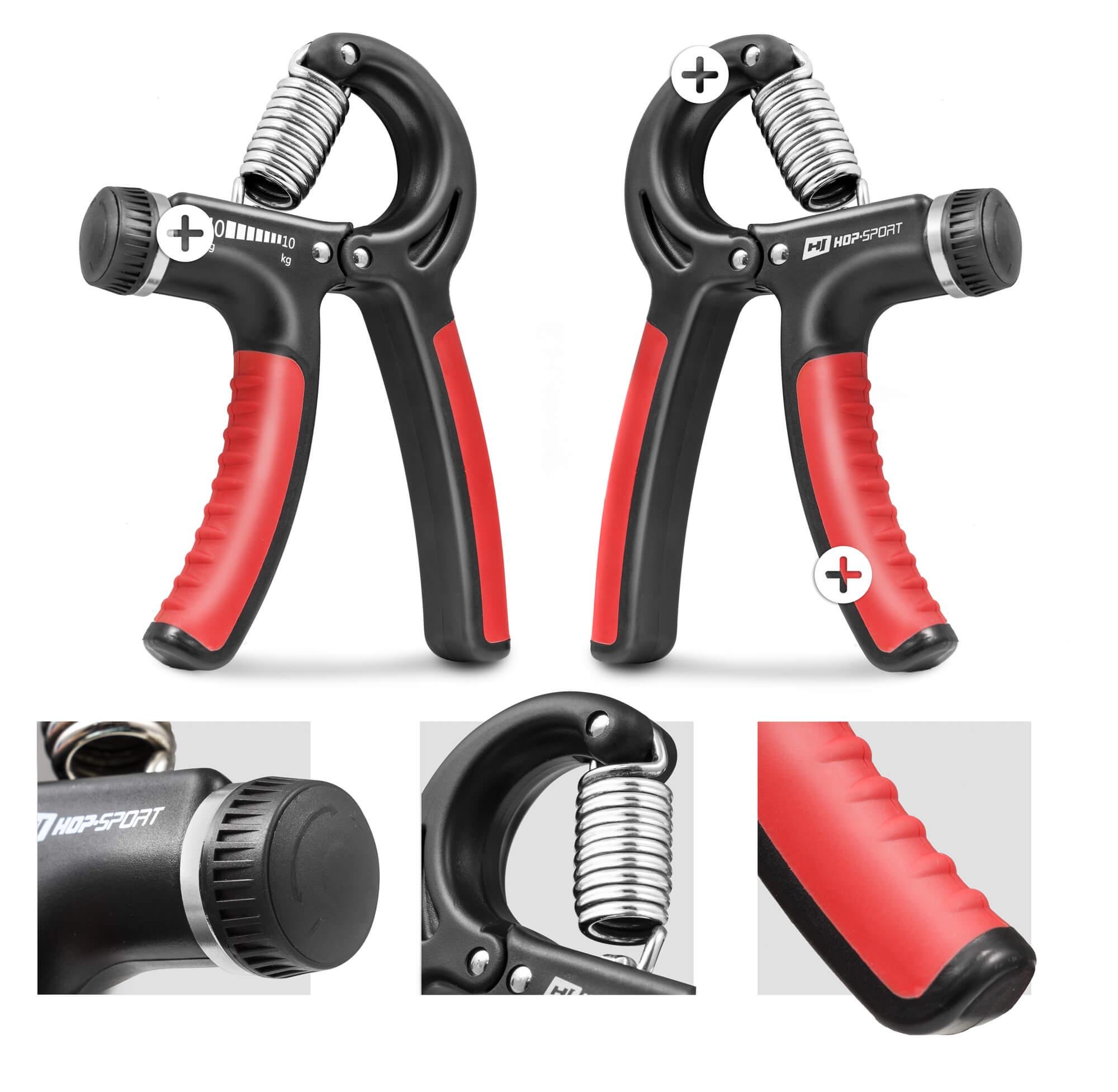 Эспандер регулируемый Hop-Sport 10-40 кг HS-P040HG Черно-красный (1691) - фото 3 Эспандер регулируемый Hop-Sport 10-40 кг HS-P040HG Черно-красный (1691) - фото 3