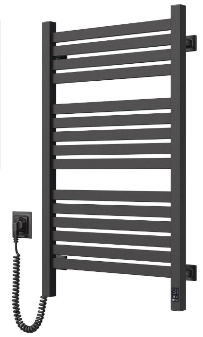 Рушникосушарка електрична NAVIN Авангард X Sensor з WI-FI лівобічна 480х800 мм Чорний муар (S12-272155-4880)