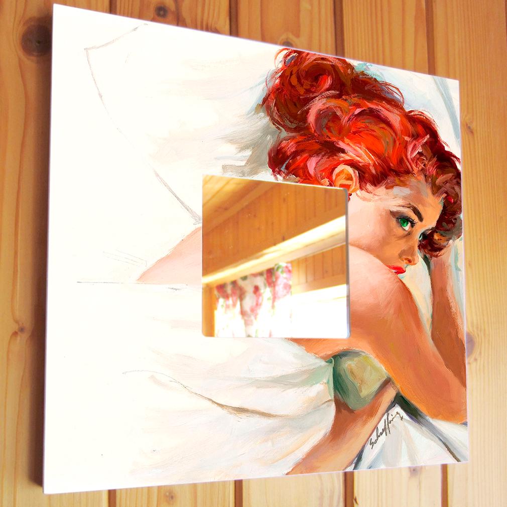 Зеркало декоративное Доброго Утра 260х260 мм (M00011)