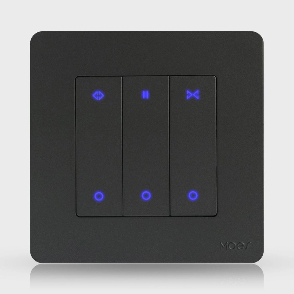 Контролер для електрокарніза Moes Zigbee Tuya smart Сірий