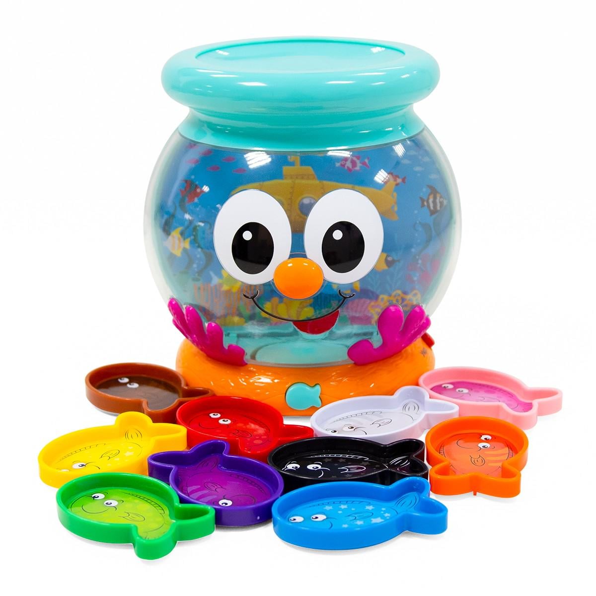 Интерактивная двуязычная игрушка обучающая SMART-АКВАРИУМ украинская и английская (207659)