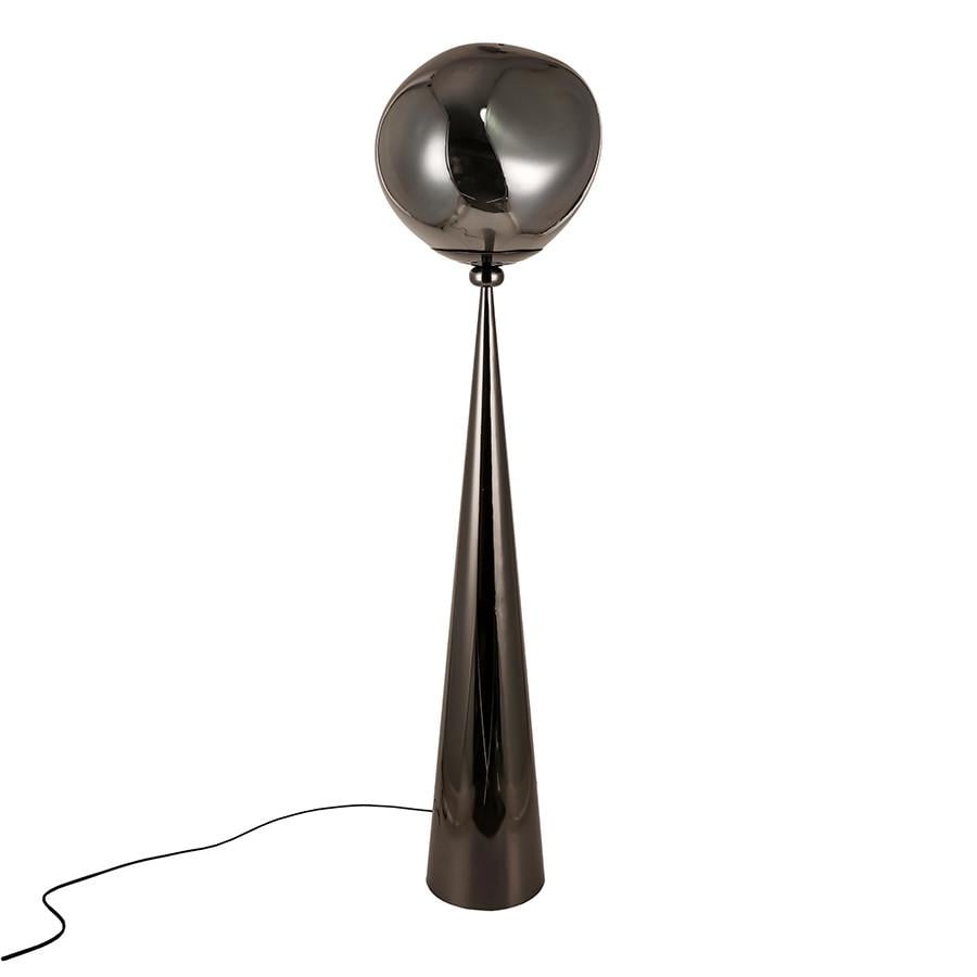 Торшер 793F01-1 SMGY 380 E27 Черный/Хром