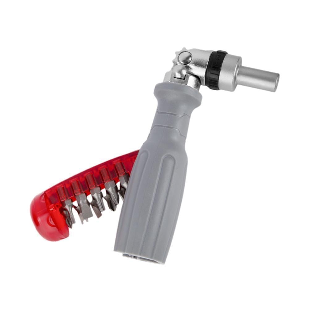 Отвертка 10в1 с набором диэлектрических насадок/бит (12800444)