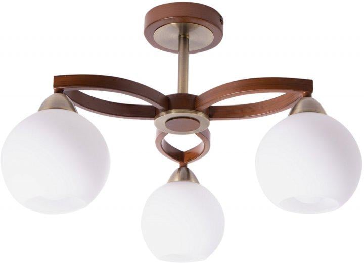 Люстра Altalusse INL-9268C-03 E27 3x40 Вт Antique Brass/Walnut (8599879903137)