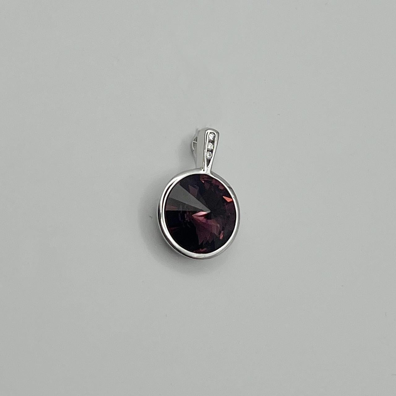 Серебряный кулон с кварцем 1,9 г (2566065079)