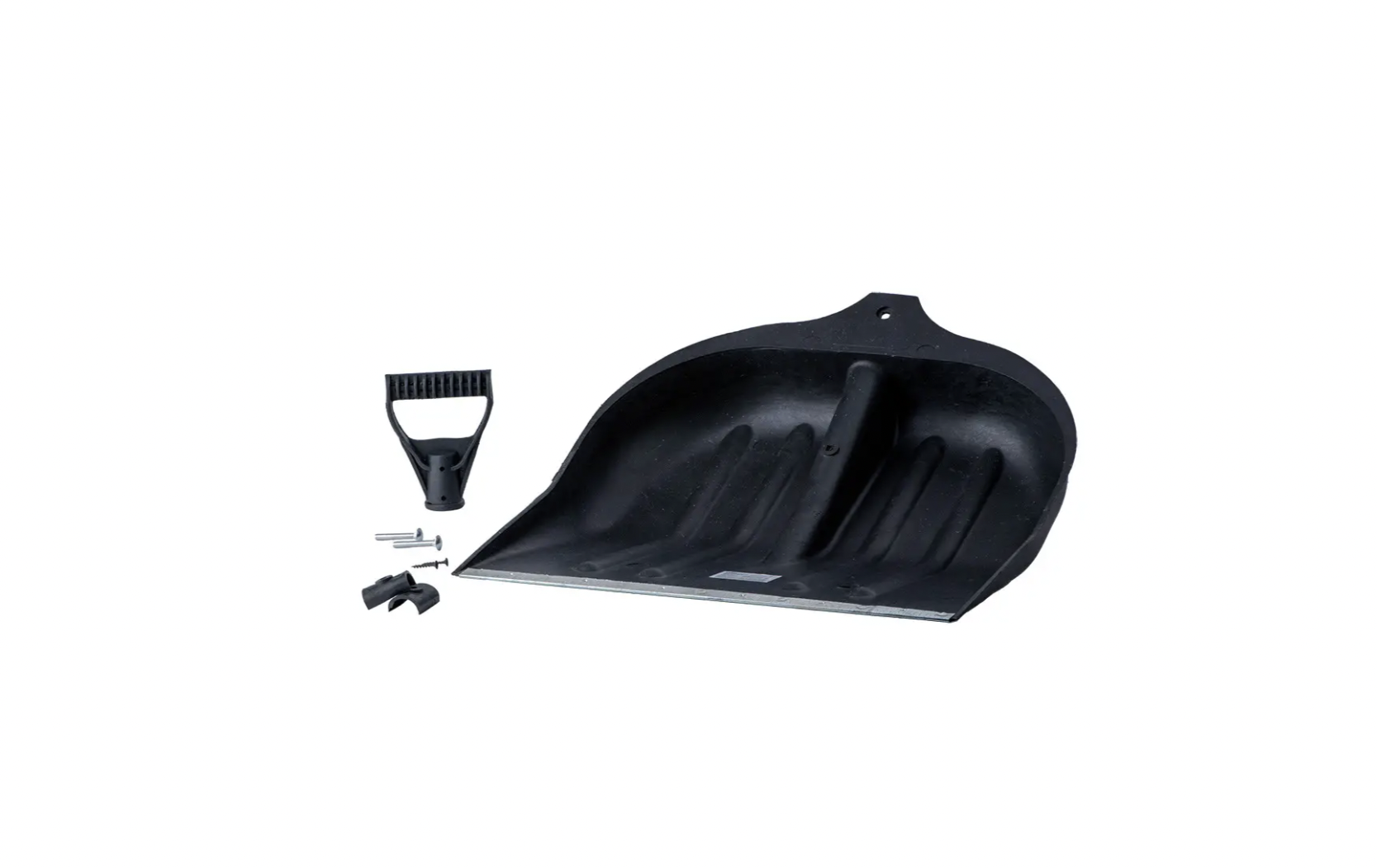 Лопата для снега во дворе и у дома