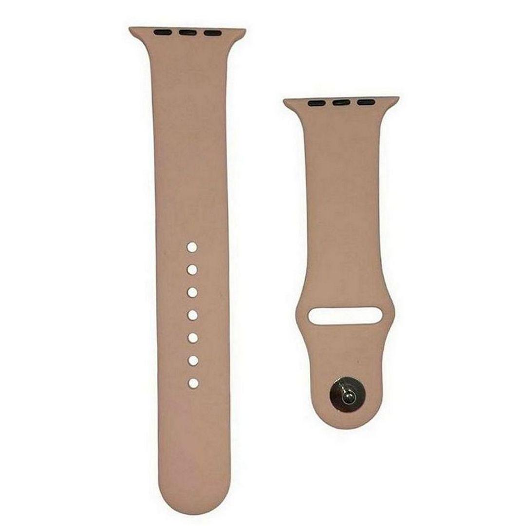 Ремешок силиконовый для Apple Watch 42/44/45/49 мм Mile Tea Ремешок силиконовый для Apple Watch 42/44/45/49 мм Mile Tea