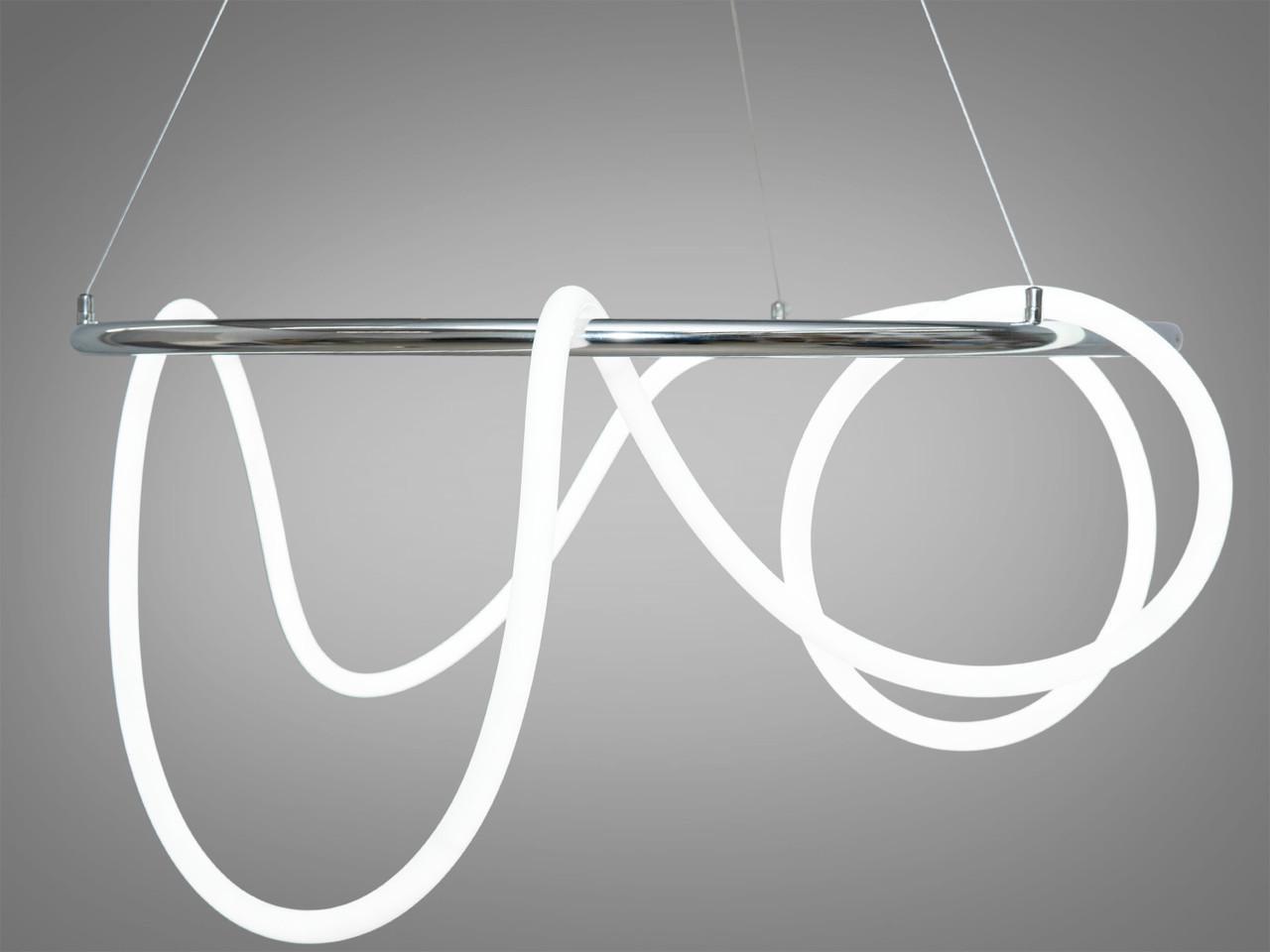 Люстра светодиодная EcoLed 22W Y2101-600GD Золотой