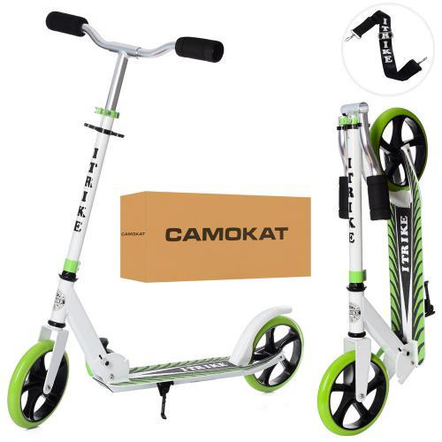 Самокат двухколесный складной iTrike SR 2-010-10-W-GR - фото 2 Самокат двухколесный складной iTrike SR 2-010-10-W-GR - фото 2