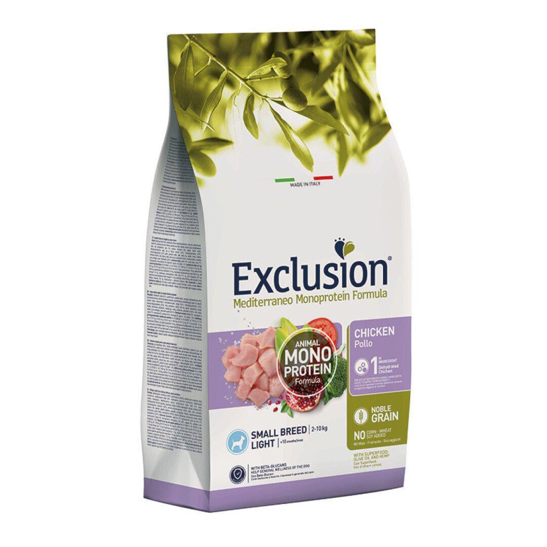 Корм сухий для собак малих порід Exclusion Light Chicken Small Breed 500 г (8011259003003) Корм сухий для собак малих порід Exclusion Light Chicken Small Breed 500 г (8011259003003)