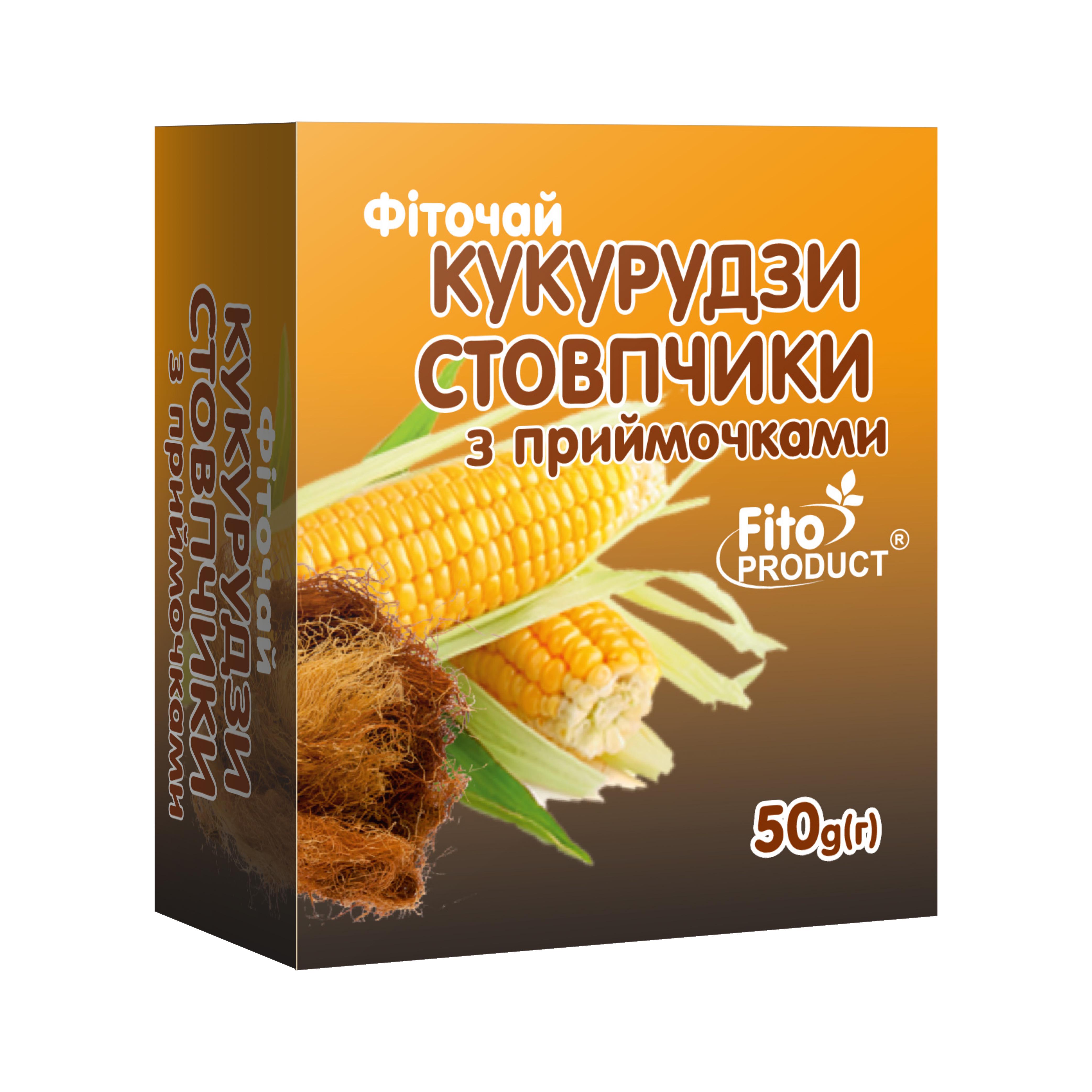 Фіточай Fito Product Кукурудзи стовпчики з приймочками 50 г (4820159302895)