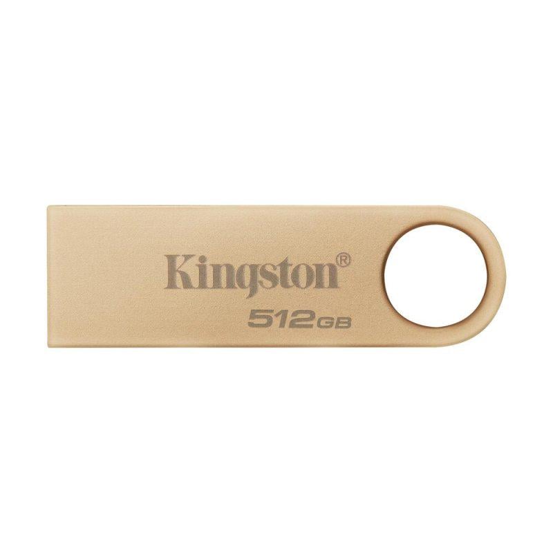 Флэш-память USB Kingston USB 3.2 SE9 G3 512 GB 220MB/s Metal/Gold (20437)