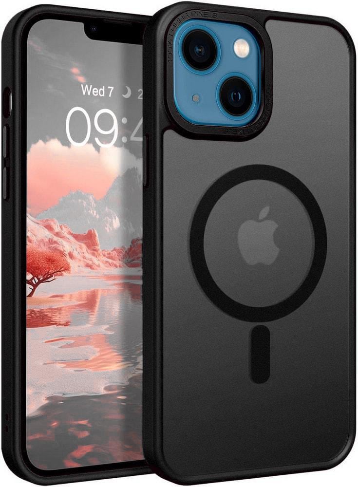 Противоударный чехол Space MagSafe iPhone 14 (матовый) Black (37925-2B)