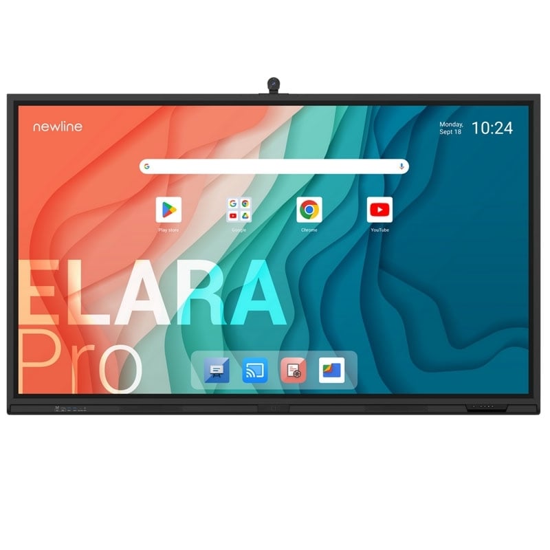 Интерактивная панель NewLine TT-7523QCA + Elara Pro 75" Android 13 Camera + mic 16/320 GB (23878108)